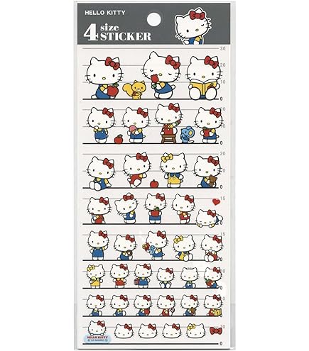 Amazon.co.jp: サンリオキャラクターズ[シールシート]4SIZE STICKER